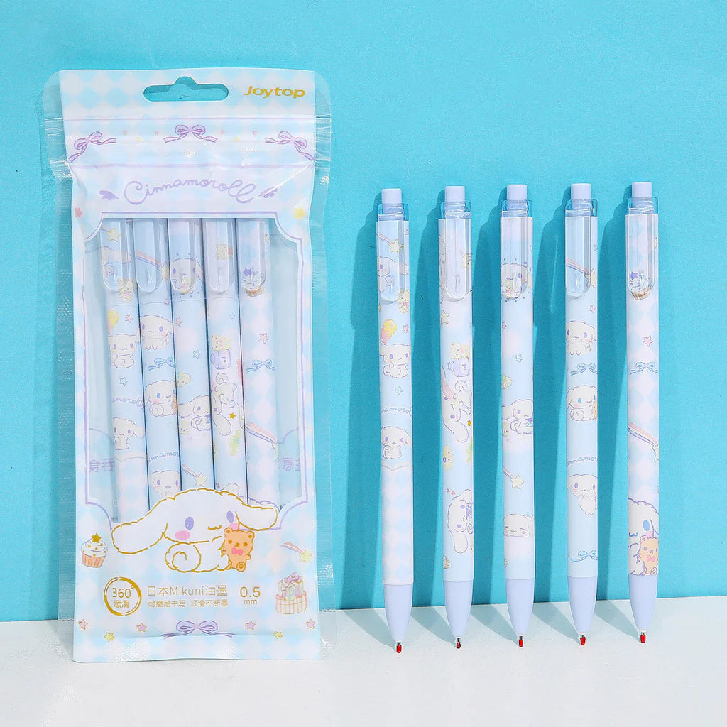 Cinnamoroll Gel Pen Set - Final Stock