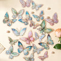 Die-Cut Holo Butterfly Stickers