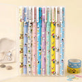 Snoopy Colored Gel Pen Set (10-Pack) - Cute Pastel Edition