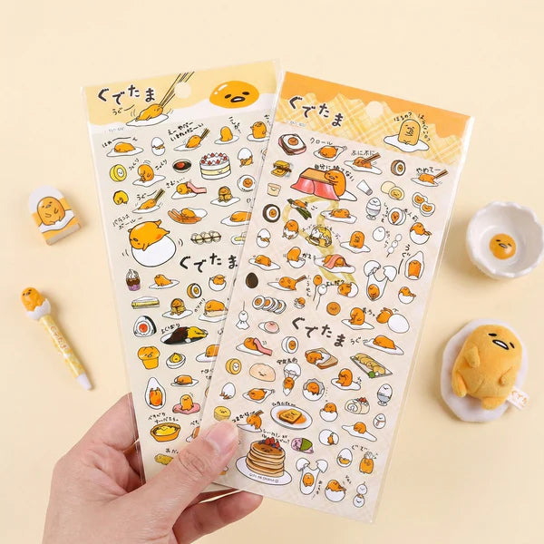 Gudetama Lazy Egg Stickers