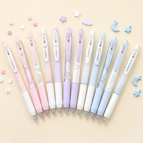 Peanuts Snoopy Sweet Dreams Gel Pen - Set of 4