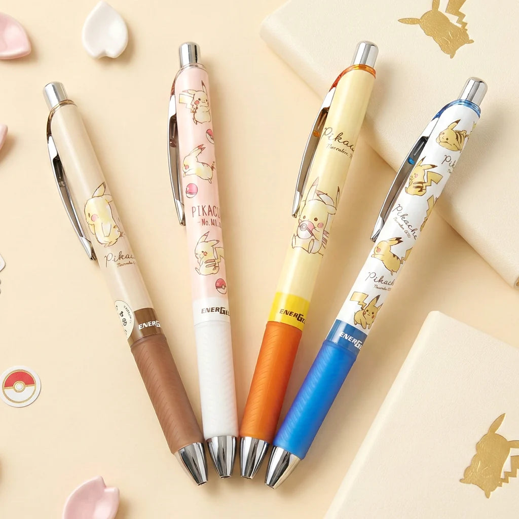 Pentel Energel Gel Pen - Pikachu Number 205 - Limited Candy Quest Collection