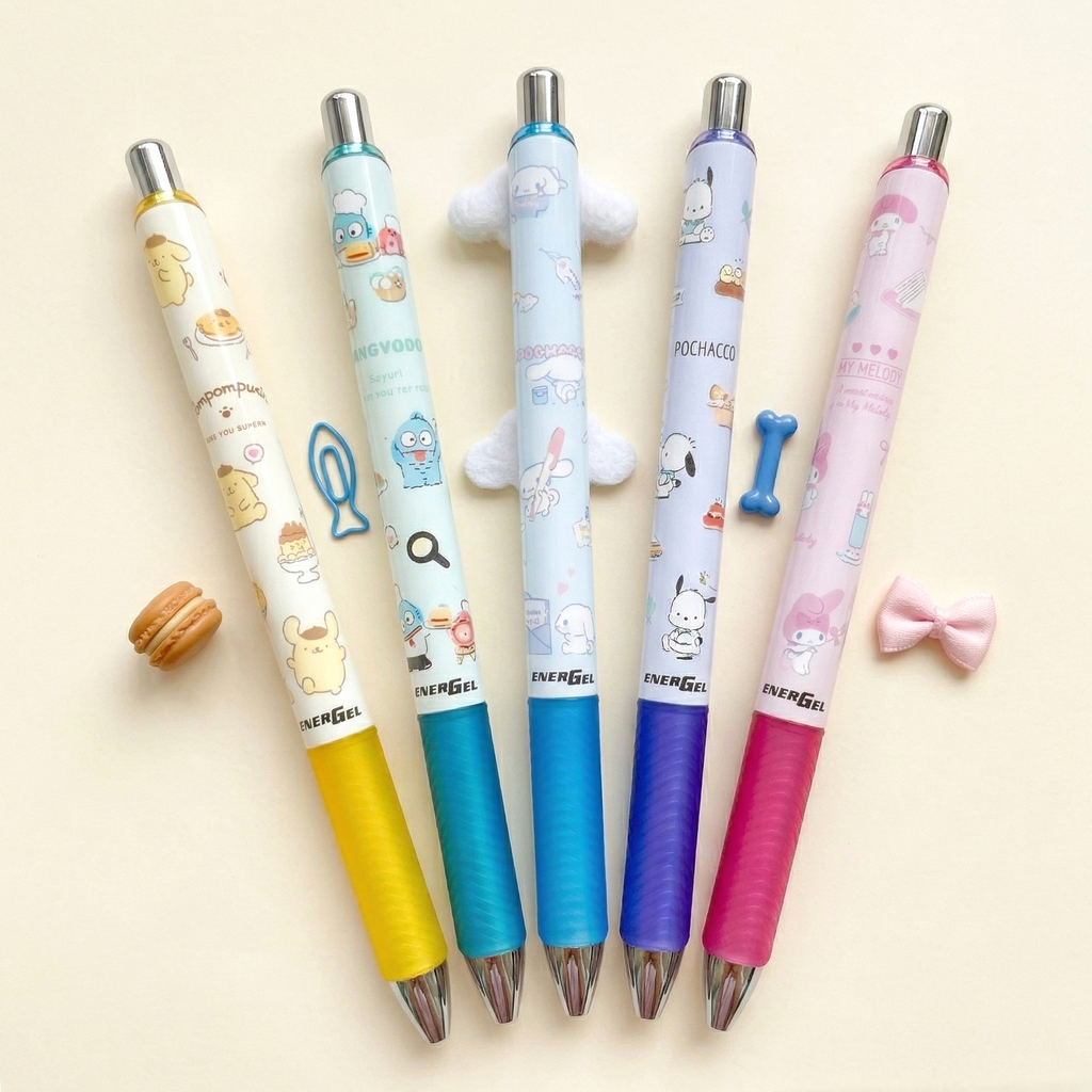 Pentel Energel Gel Pen - Sanrio Characters