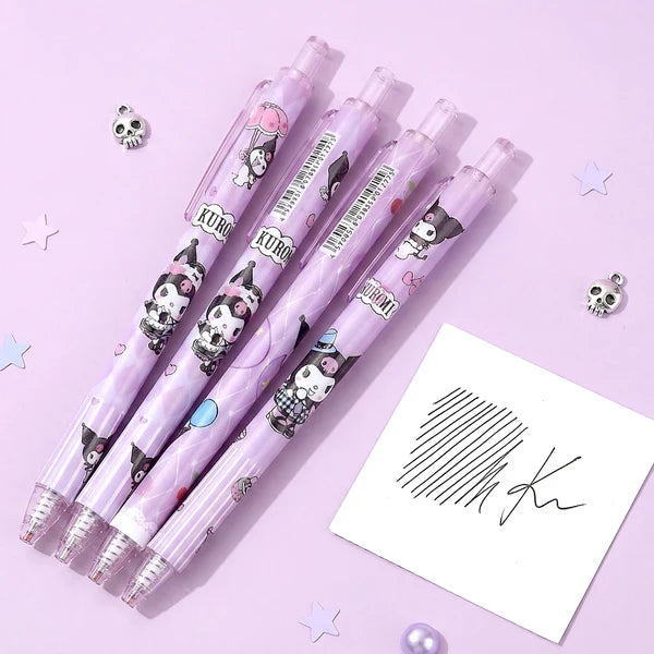 Sanrio Kuromi Gel Pen - Set of 4