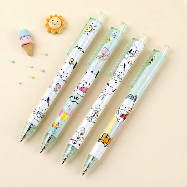 Sanrio Pochacco Gel Pen - Set of 4