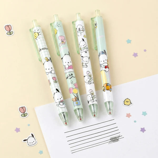 Sanrio Pochacco Gel Pen - Set of 4